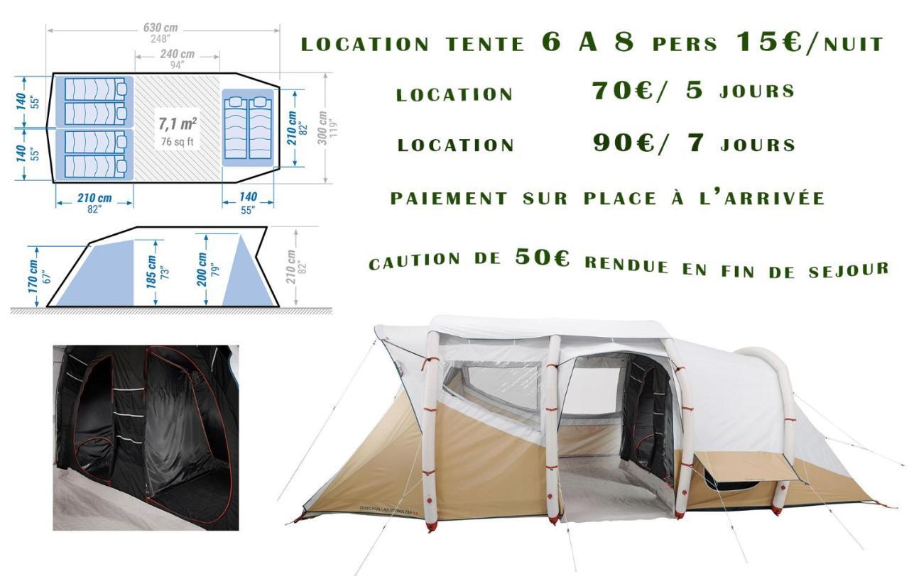 Camping Chez L'Habitant Noyal-Muzillac Exteriér fotografie